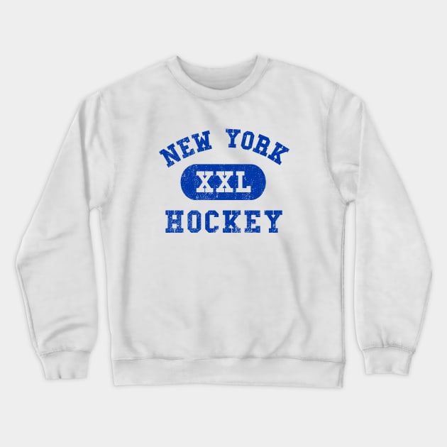 New York Hockey Crewneck Sweatshirt by sportlocalshirts